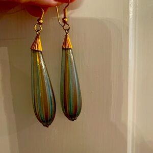 Elegant Multicolor Drop Earrings